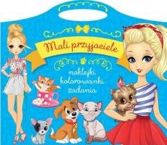 Mali przyjaciele. Naklejki, kolorowanki, - okładka książki