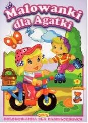 Malowanki dla Agatki PASJA - okładka książki