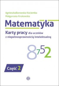 Matematyka Karty pracy dla uczniów - okładka książki