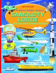 Mini encyklopedia z naklejkami. - okładka książki