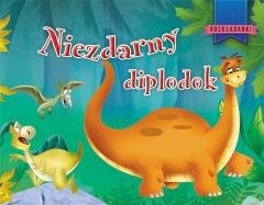 Niezdarny diplodok - okładka książki