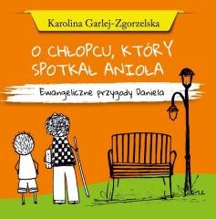 O chłopcu, który spotkał anioła - okładka książki