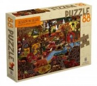 Puzzle 88 - Jesień w lesie - zdjęcie zabawki, gry