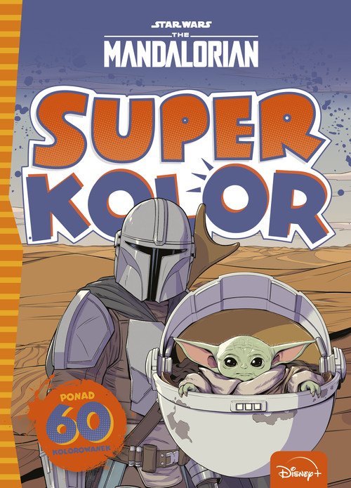 Superkolor. Star Wars. The Mandalorian - okładka książki