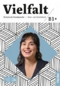Vielfalt B1+ KB + AB + online - okładka podręcznika