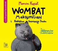 Wombat Maksymilian i Królestwo - pudełko audiobooku