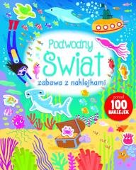 Zabawa z naklejkami - podwodny - okładka książki