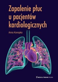 Zapalenie płuc u pacjentów kardiologicznych - okładka książki