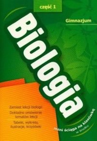 Biologia cz. 1. Gimnazjum. Mini - okładka podręcznika