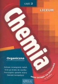 Chemia cz. 2. Chemia organiczna. - okładka podręcznika