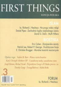 First Things - edycja polska nr - okładka książki
