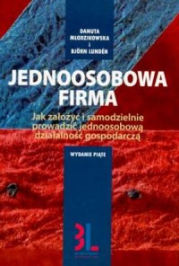 Jednoosobowa firma - okładka książki