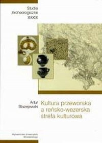 Kultura przeworska a reńsko-wezerska - okładka książki