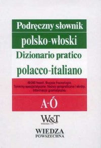 Podręczny słownik polsko-włoski - okładka książki