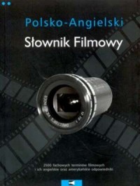 Polsko-angielski słownik filmowy - okładka książki