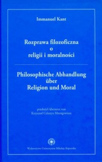 Rozprawa filozoficzna o religii - okładka książki