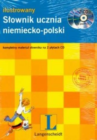 Słownik ilustrowany ucznia niemiecko-polski - okładka książki