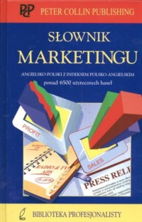 Słownik marketingu angielsko-polski - okładka książki