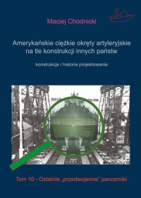 Amerykańskie ciężkie okręty artyleryjskie - okładka książki