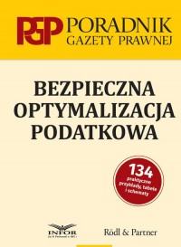 Bezpieczna optymalizacja podatkowa - okładka książki