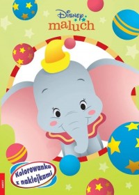 Disney maluch. Dumbo. Kolorowanka - okładka książki