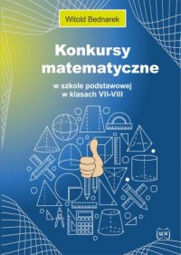 Konkursy matematyczne w SP w klasach - okładka podręcznika
