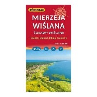 Mapa turystyczna - Mierzeja Wiślana - okładka książki