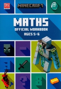 Minecraft Maths Ages 5-6: Official - okładka książki