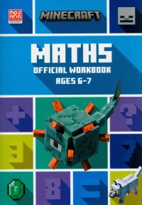 Minecraft Maths Ages 6-7: Official - okładka książki