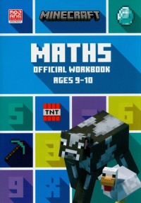 Minecraft Maths Ages 9-10: Official - okładka książki