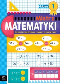 Mistrz matematyki. Klasa 1. Ćwiczenia - okładka książki