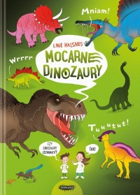 Mocarne dinozaury - okładka książki