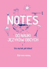 Notes do nauki języków obcych (okładka - okładka książki