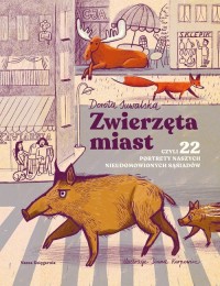 Zwierzęta miast, czyli 22 portrety - okładka książki