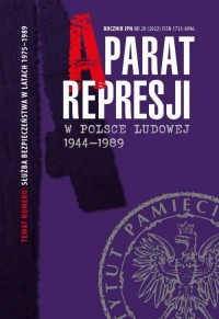 Aparat Represji w Polsce Ludowej - okładka książki