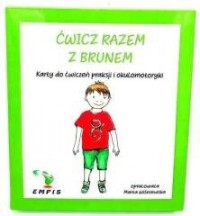 Ćwicz razem z sensorycznym Brunem - okładka książki