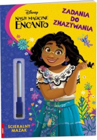 Disney Encanto Zadania Do Zmazywania - okładka książki
