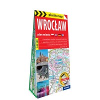 Plastic map Wrocław 1:22 500 w.2023 - okładka książki