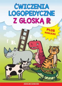 Ćwiczenia logopedyczne z głoską - okładka książki