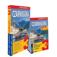 Czarnogóra 3w1: przewodnik + atlas - okładka książki