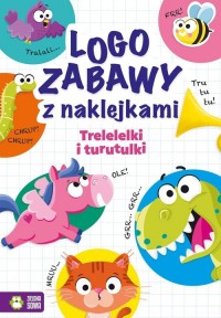 Logozabawy z naklejkami. Trelelelki - okładka książki