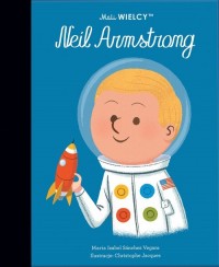Mali WIELCY. Neil Armstrong - okładka książki