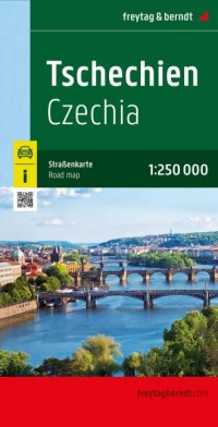 Mapa Czechy 1:250 000 FB - okładka książki