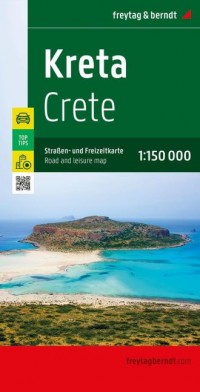 Mapa Kreta 1:150 000 FB - okładka książki