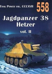 Nr 558 Jagdpanzer 38 Hetzer vol - okładka książki