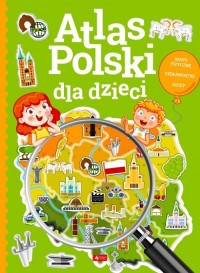 Atlas Polski dla dzieci - okładka książki
