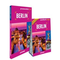 Berlin light przewodnik + mapa - okładka książki