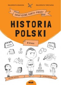 Historia Polski. Graficzne karty - okładka podręcznika