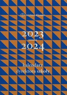 Kalendarz Dyrektora Szkoły 2023/2024 - okładka książki