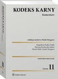 Kodeks karny Komentarz - okładka książki